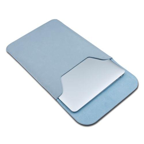 Matte Leather Laptop Inner Bag for MacBook Air 11.6 inch A1465 (2012 - 2015) / A1370 (2010 - 2011)(Sapphire Blue)