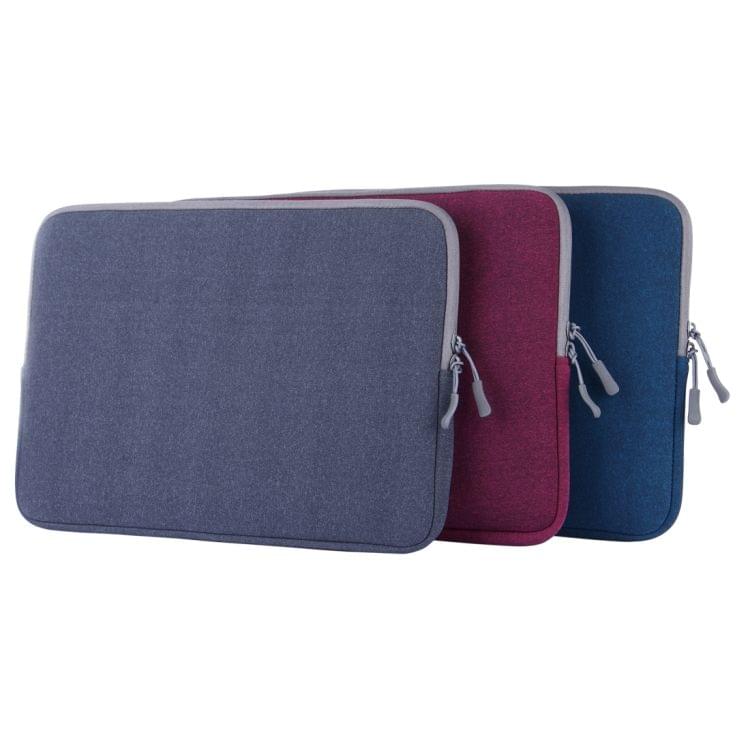For Macbook Pro 15.4 inch Laptop Bag Soft Portable Package Pouch (Blue)