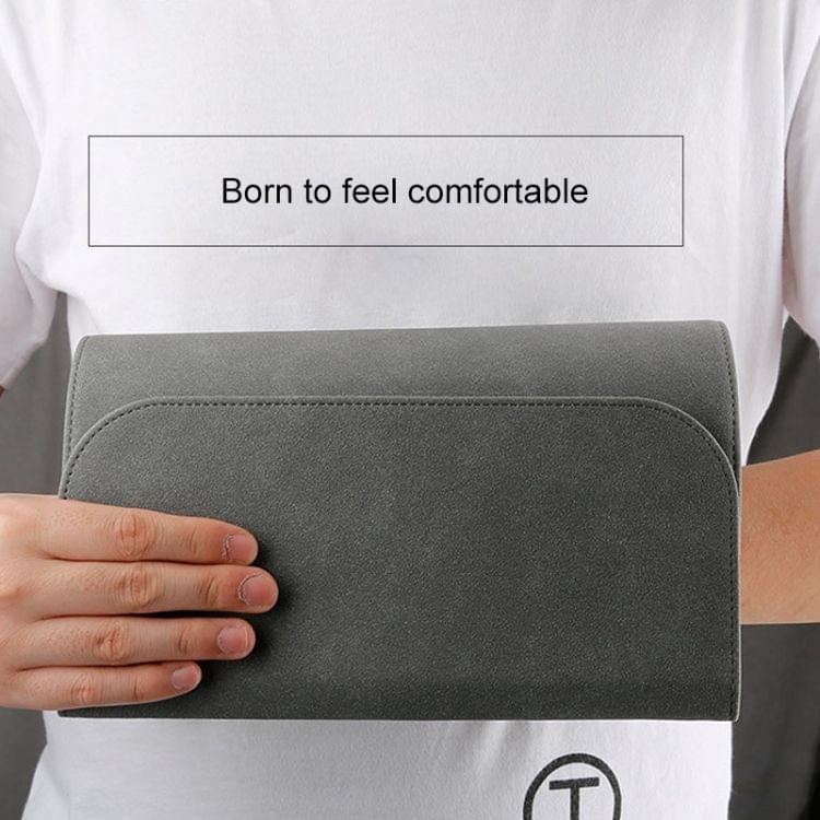 Horizontal Matte Leather Laptop Inner Bag for MacBook Pro 13.3 inch A1708 (2016 - 2017) / A1706 (2016 - 2017) (Grey)