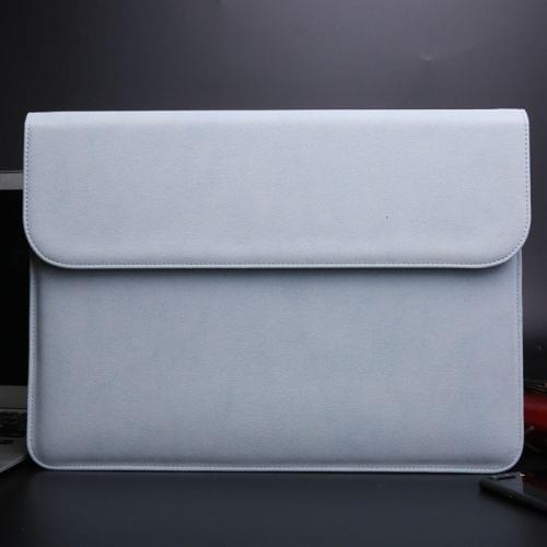 Horizontal Matte Leather Laptop Inner Bag for MacBook Pro 15.4 inch A1398 (2012 - 2015) (Sapphire Blue)