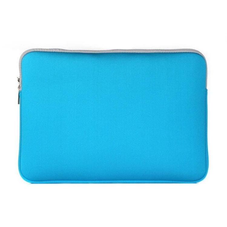 Double Pocket Zip Handbag Laptop Bag for Macbook Air 13 inch(Dark Blue)