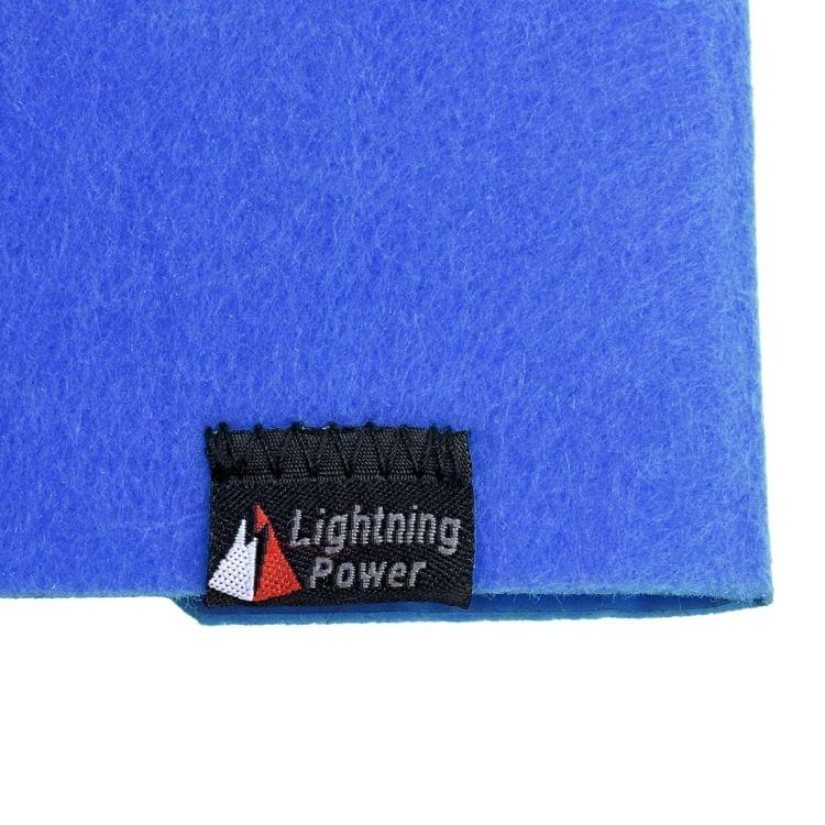 Portable Stylish Business Felt Sleeve Bag Protective Case for MacBook 13.3 inch (Blue)