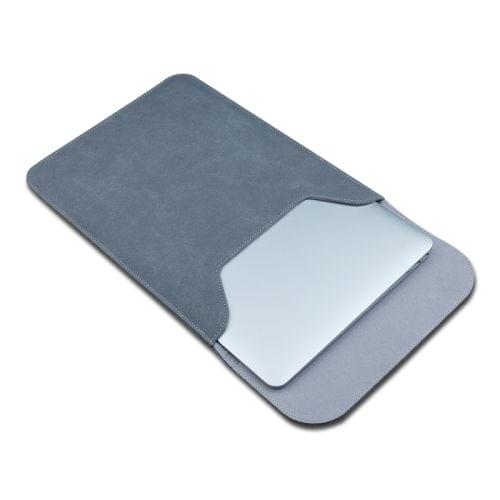 Matte Leather Laptop Inner Bag for Macbook Air / Pro Retina 13.3 inch(Grey)