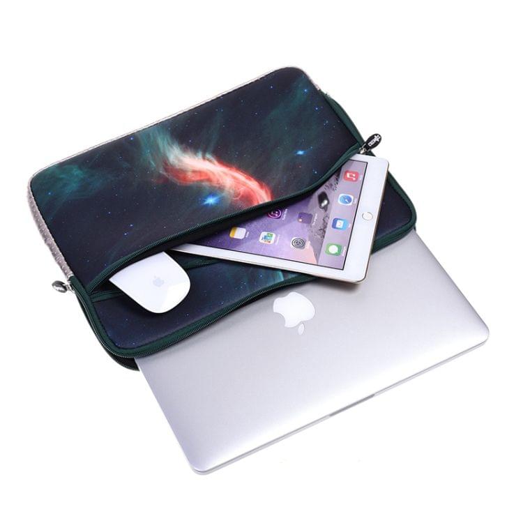 Starry Black Marble Neoprene Fashion Sleeve Bag Laptop Bag for MacBook 13.3 inch