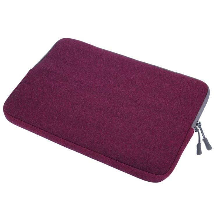 For Macbook Pro 13.3 inch with Touch Bar Laptop Bag Soft Portable Package Pouch (Purple)