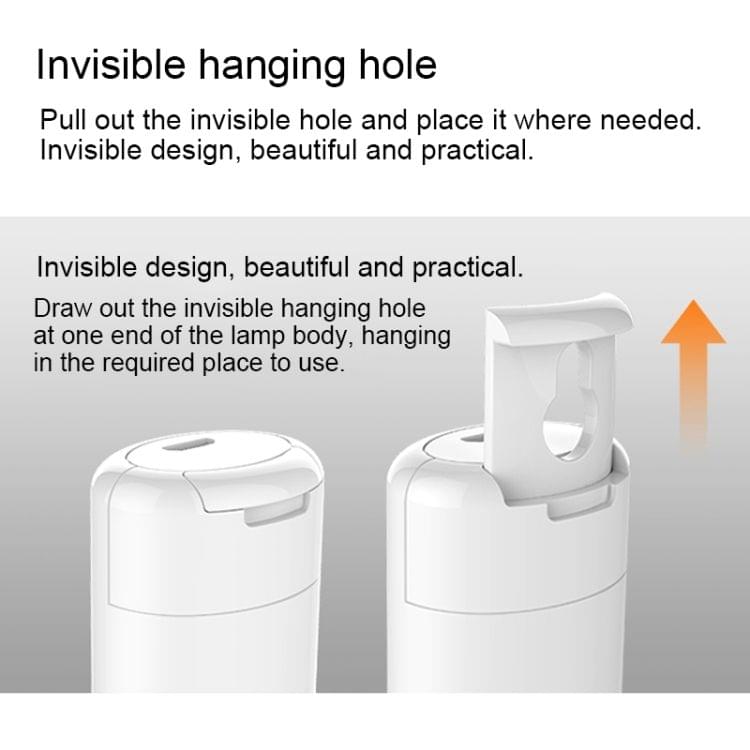 JN-005 Human Body Sensor + Light Control Rechargeable LED Light Lamp