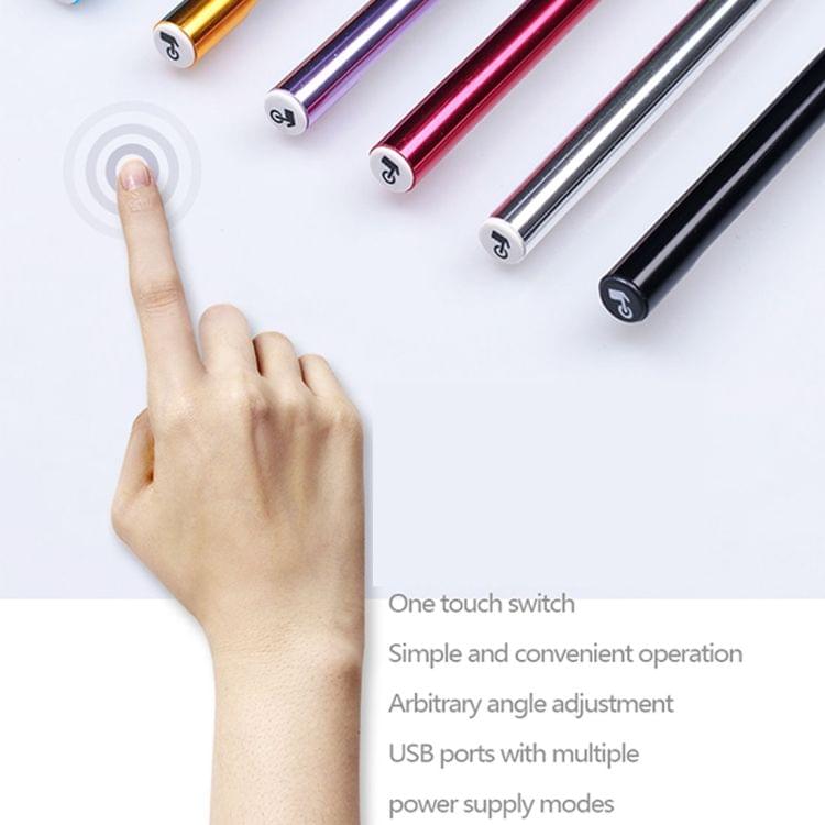 Sunshine T10 Touch Switch Stepless Dimming Flexible LED Reading Light