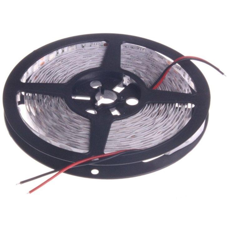 YWXLight US Plug LED Strip Lamp 300 LED 5M SMD 5050 2A Power Adapter (Blue)