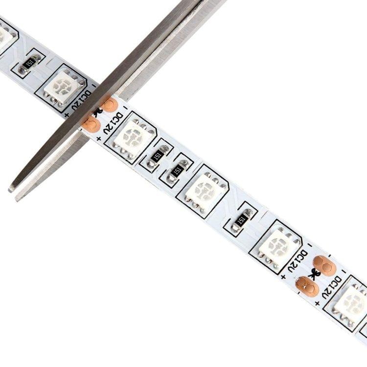 YWXLight US Plug LED Strip Lamp 300 LED 5M SMD 5050 2A Power Adapter (Blue)