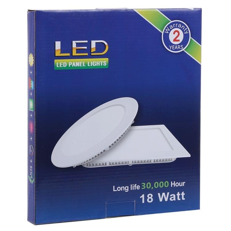 18W 22.5cm Round Panel Light Lamp with LED Driver