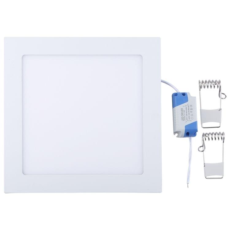 18W White Light 22.5cm Square Panel Light Lamp with LED Driver