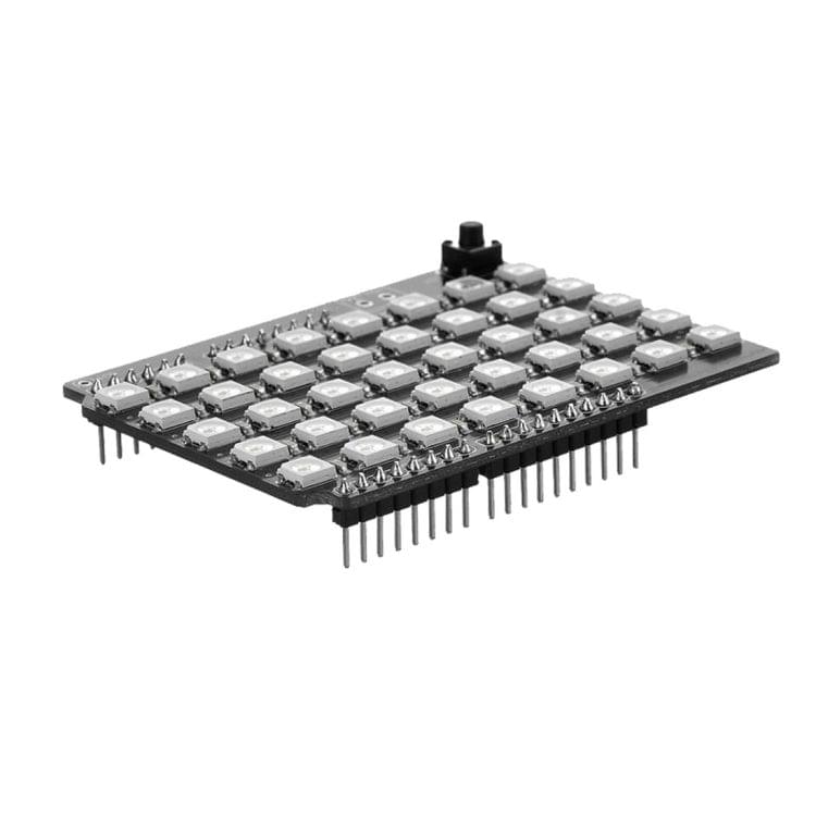 LDTR - ZK0001 Full Color Rainbow RGB Expansion Module for Arduino UNO / Serial 5050 Development Board