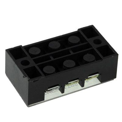 TB-2503 600V 25A Double Row 3 Position Terminal Connector (25A / 3P)