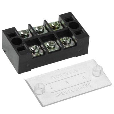 TB-2503 600V 25A Double Row 3 Position Terminal Connector (25A / 3P)