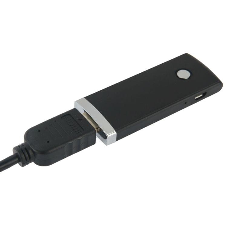 Wifi HDMI Miracast DLNA Display Dongle for iPhone iOS / Android Smartphone, CPU: ARM Cortex A9 Single Core 1.2GHz, Support WIFI + HDMI(Black)