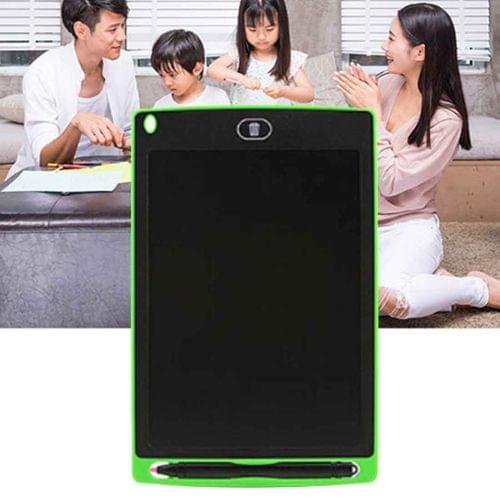 CHUYI 8.5 inch LCD Writing Tablet Electronic Graphic Board E Writer Paperless Digital Drawing Notepad for Home Office Writing Drawing(Green)