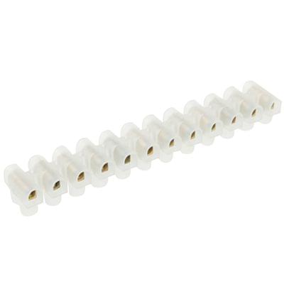 380V 20A 12 Position Plastic Terminal Block Connectors, Wire section: 12mm2