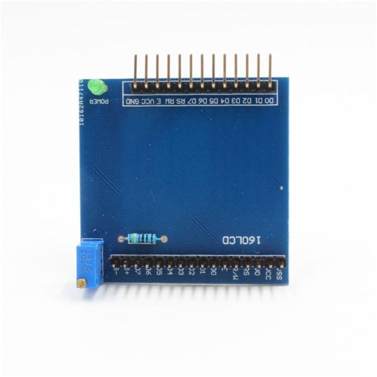 1602 LCD Expansion Board Adjustable Shield with Potentiometer for Arduino - Blue