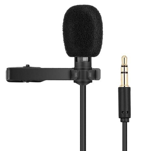 Yanmai R955 Clip-on Lapel Mic Lavalier Omni-directional Double Condenser Microphone