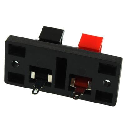 2 Position Push Type Speaker Terminal Connector