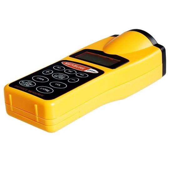 1.8 inch LCD Ultrasonic Distance Measurer With Red Laser Point, CP-3007 (1.5-60 feet)