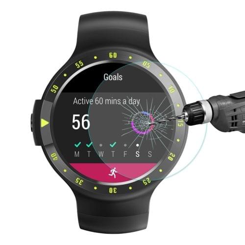 ENKAY Hat-Prince 0.2mm 9H 2.15D Curved Edge Tempered Glass Film for TicWatch S