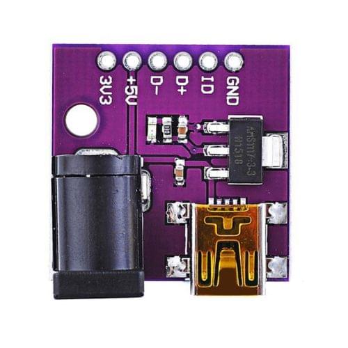 Mini USB DC Power Converter Module for Electronic DIY (Purple)