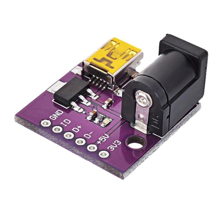 Mini USB DC Power Converter Module for Electronic DIY (Purple)