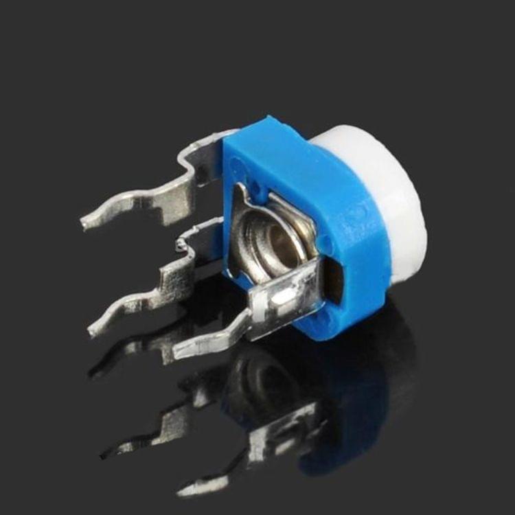 5 PCS 0.1W 50V Horizontal 104 100K Ohm Adjustable Resistor