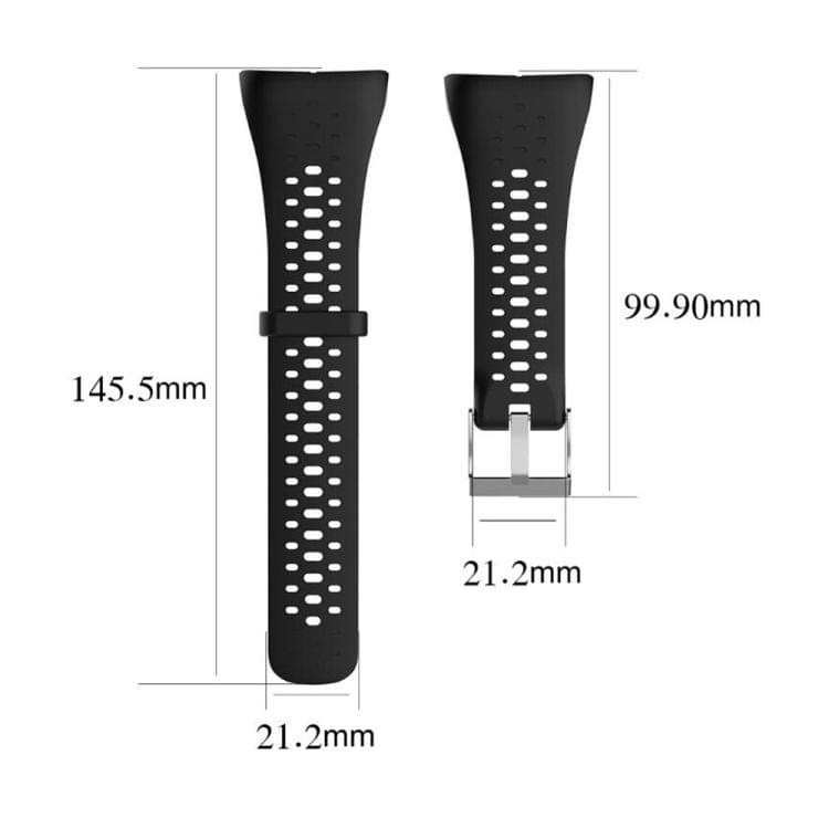 Silicone Sport Wrist Strap for POLAR M400 / M430 (Grey)