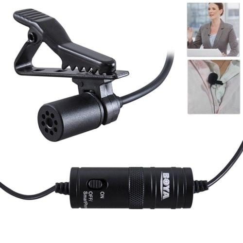 Boya BY-M1 Mini Lavalier Microphone(Black)\t \t\t \t
\t
\t\t\t\t \t\t\t\t ()