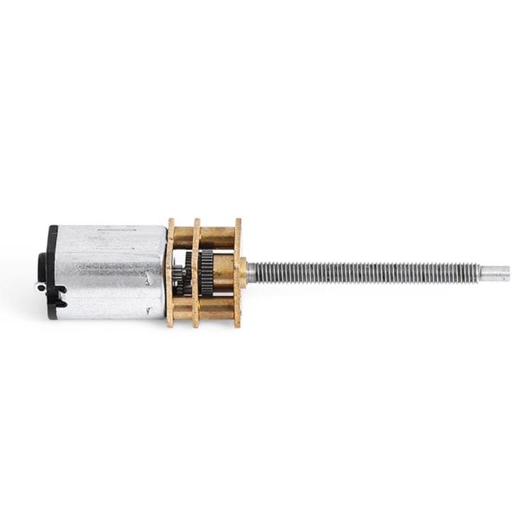 LandaTianrui Reduction Precision LDTR - DJ02 / 12 - 1000 M3 34mm Threaded Shaft DC 12V 1000RPM Gear Motor