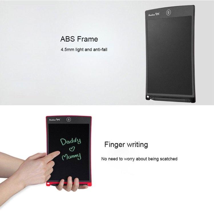 Howshow 8.5 inch LCD Pressure Sensing E-Note Paperless Writing Tablet / Writing Board (Black)
