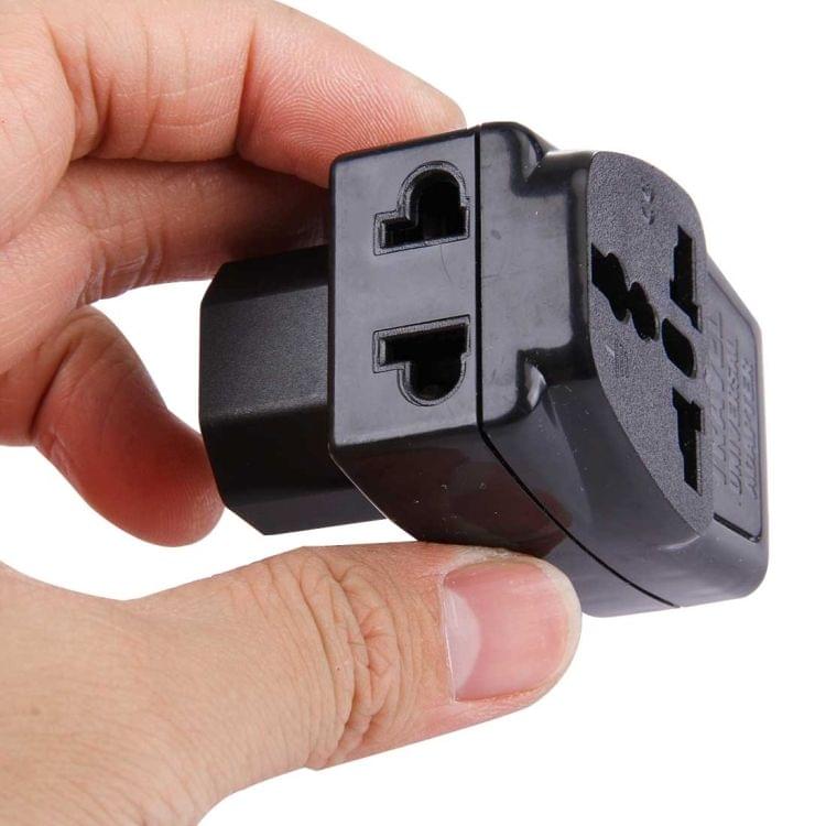 WDS-320 Portable Universal Plug to PDU Server C14 Socket Adapter Power Travel Converter