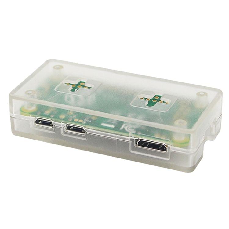 LandaTianrui LDTR-PJ012 ABS Protective Case with Heat Sink for Raspberry Pi Zero W / Zero(Transparent)
