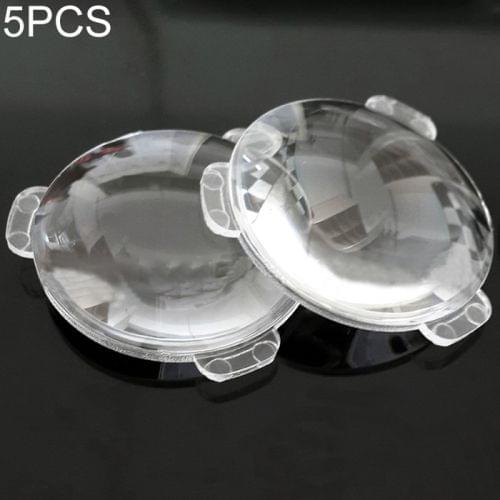 5 PCS 25mm Diameter Double-Convex Acrylic Lens for The Newest Google Cardboard V2 Lenses with 45mm focal