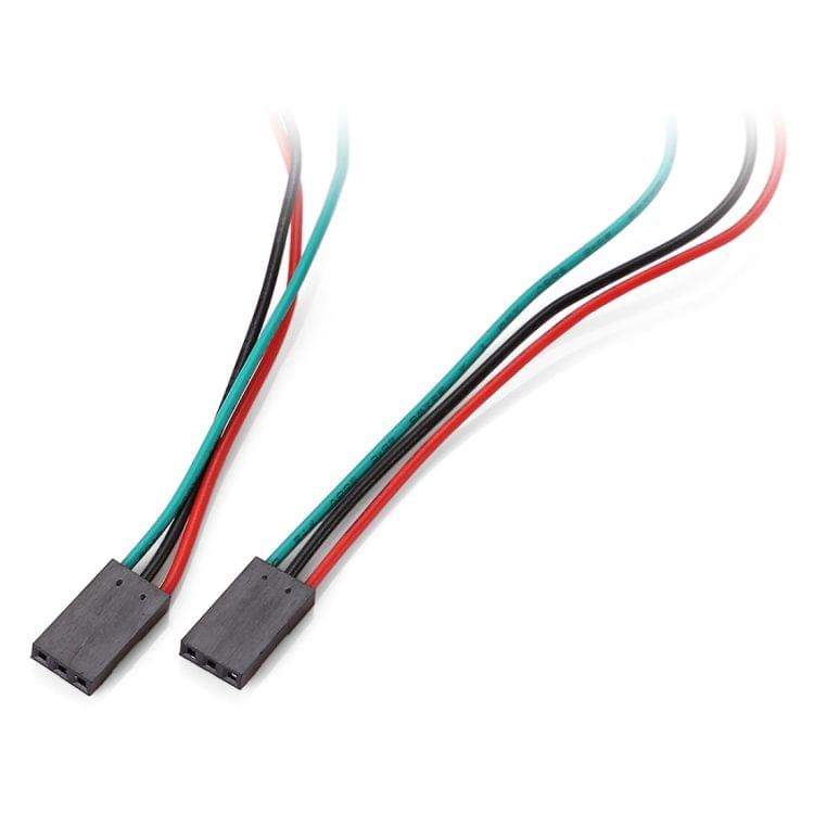 LDTR - YJ028 / B 3-Pin Female to Female Wire Jumper Cable for Arduino / 3D Printer