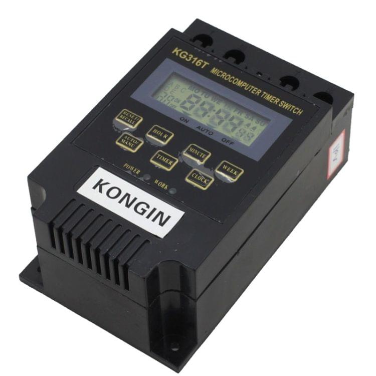 KG316T AC 110V LCD Digital Display Microcomputer Timer Control Switch
