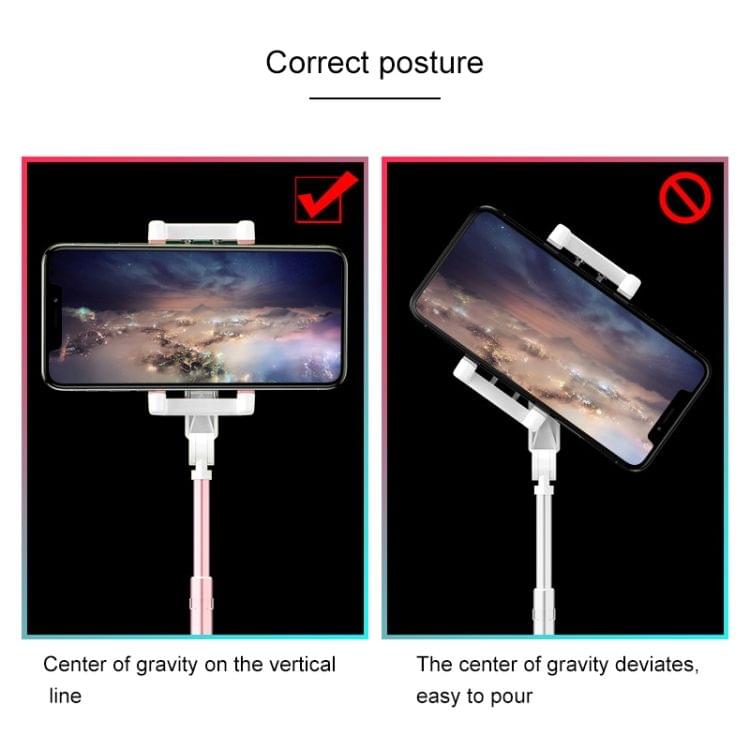Mai Appearance NX8 Multi-function Adjustable Mobile Live Broadcast Aluminium alloy Desktop Bracket Holder (Black)