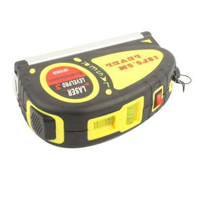 Laser Level with Tape Measure Pro (550cm), LV-05(Yellow)