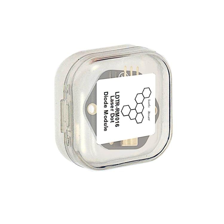 LandaTianrui LDTR-RM016 DC 5V 5mW 650nm 6mm Laser Dot Diode Module Red Copper Head Tube Dot-shaped(Black)