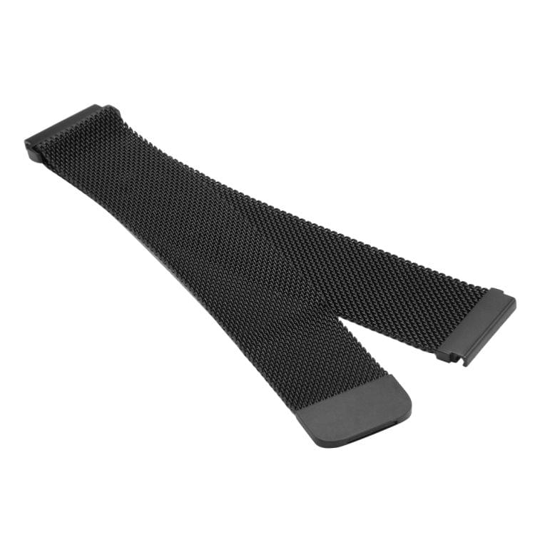 For Samsung Gear S2 Classic / S2 Watch Loop Magnetic Closure Clasp Stainless Steel Watchband(Black)