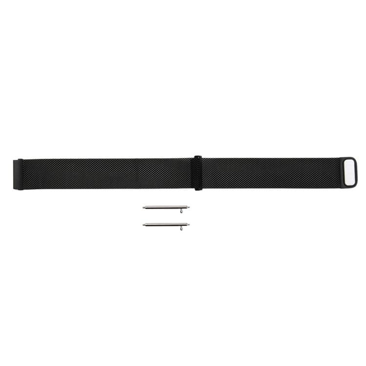 For Samsung Gear S2 Classic / S2 Watch Loop Magnetic Closure Clasp Stainless Steel Watchband(Black)