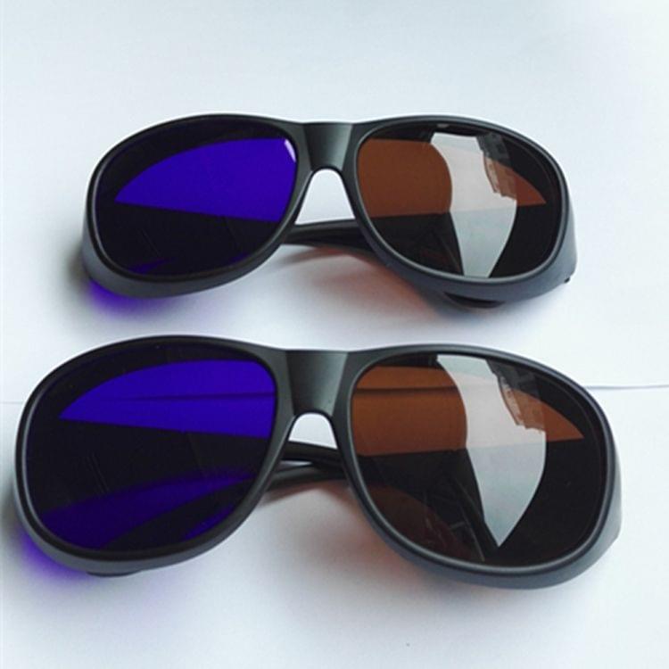 Brown Blue-Amber Cyan 3D Anaglyph Simple Style Plastic 3D Glasses for 3D Movies Games