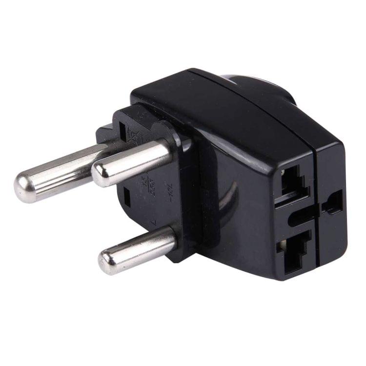WDS-010L Portable Universal Plug to (Large) South Africa Plug Adapter Power Socket Travel Converter