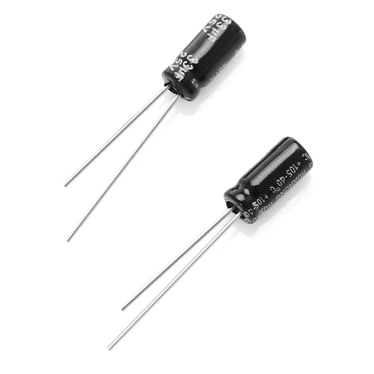 LDTR-YJ029 Aluminum Electrolytic Capacitor for DIY Project(120-Piece Pack)