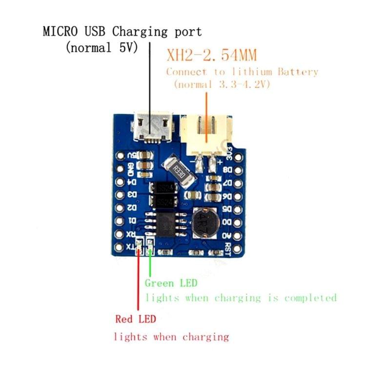 LDTR - WG0086 D1 Mini Single Lithium Battery Relay V1.1.0