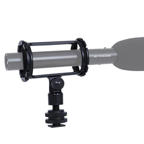 BOYA BY-C04 Camera Microphone Shockmount with Hot Shoe Mount for PVM1000 PVM1000L Microphone(Black)\t \t\t \t
\t
\t\t\t\t \t\t\t\t ()