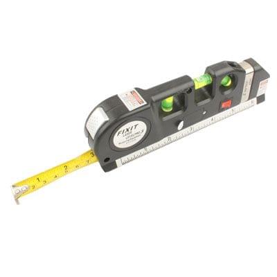 Laser Level with Tape Measure Pro 3 (250cm), LV-03(Black)