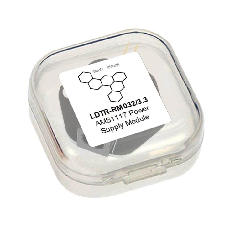 LandaTianrui LDTR-RM032 DC 4.5-7V to DC 3.3V Step-Down Converter Power Supply Module(Black)